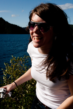 Colleen at crescent lake