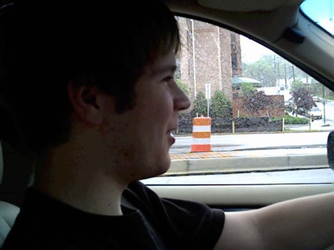 Ben driving