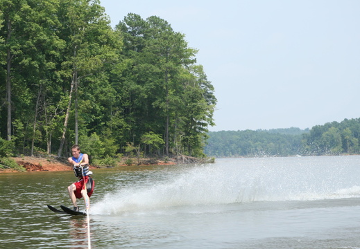 Kevin Water Skiing